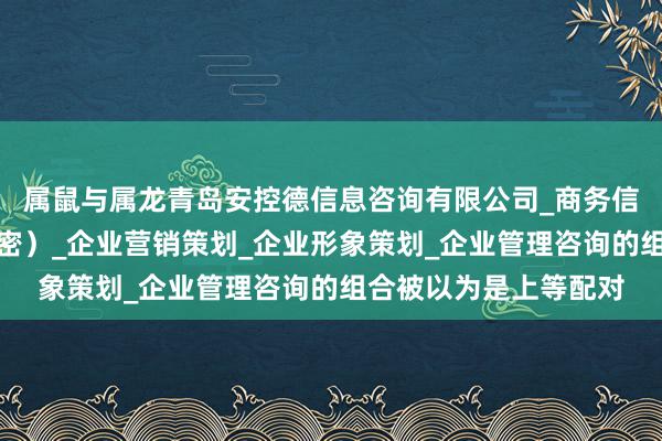 属鼠与属龙青岛安控德信息咨询有限公司_商务信息咨询（不含商业秘密）_企业营销策划_企业形象策划_企业管理咨询的组合被以为是上等配对